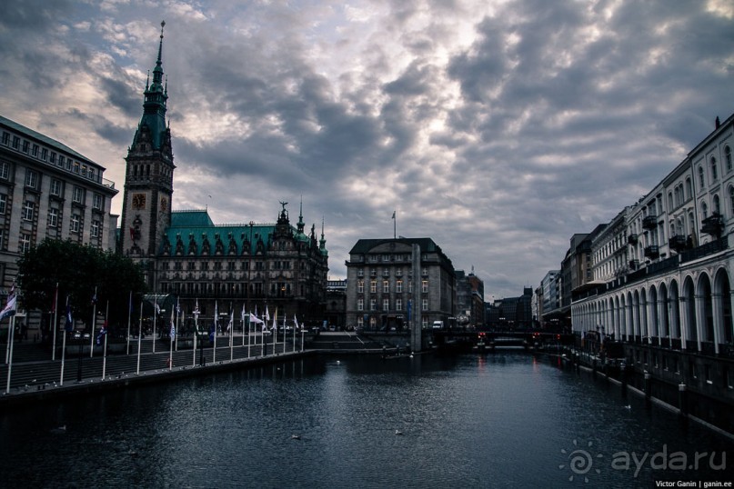 Автостопом через Европу. Гамбург, Германия