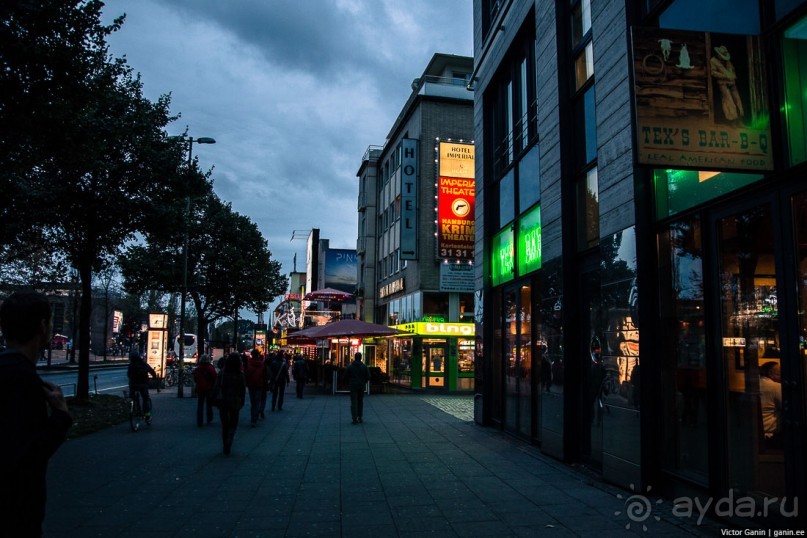 Автостопом через Европу. Гамбург, Германия