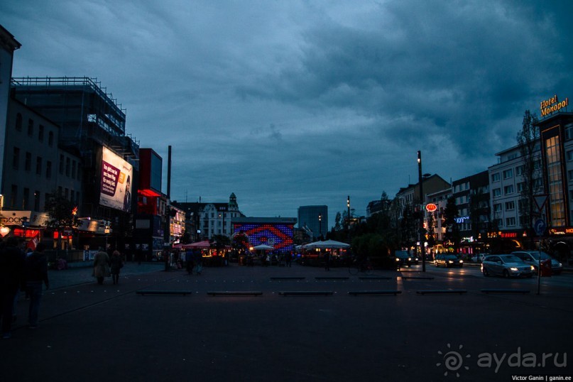 Автостопом через Европу. Гамбург, Германия