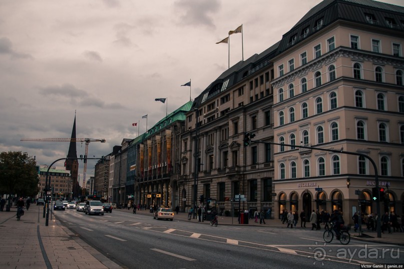 Автостопом через Европу. Гамбург, Германия