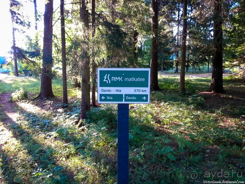 Пешком через всю Эстонию. Походная тропа Оанду – Икла. Часть 1.