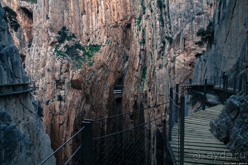Одна из самых опасных троп в мире - Caminito del Rey