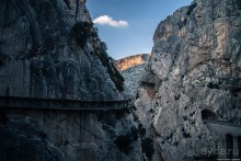 Одна из самых опасных троп в мире - Caminito del Rey