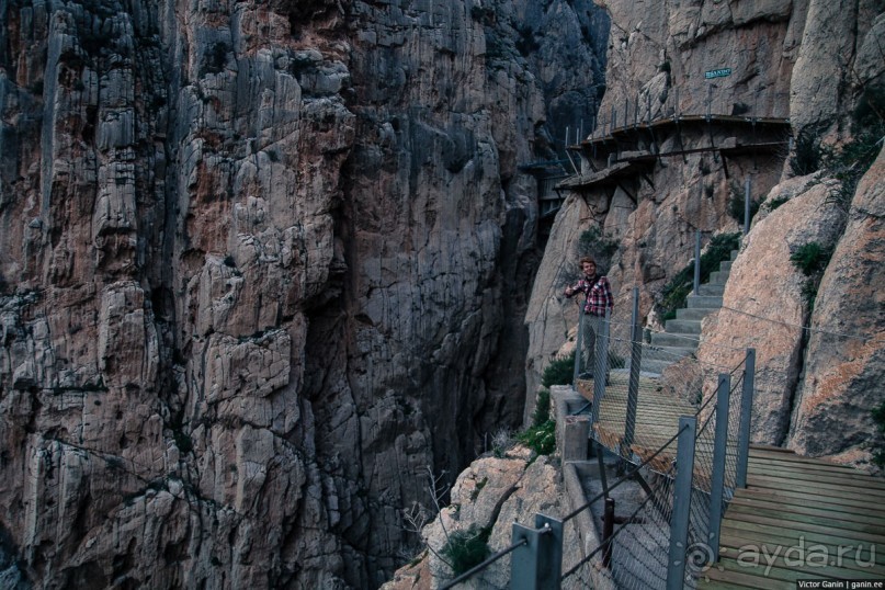 Одна из самых опасных троп в мире - Caminito del Rey