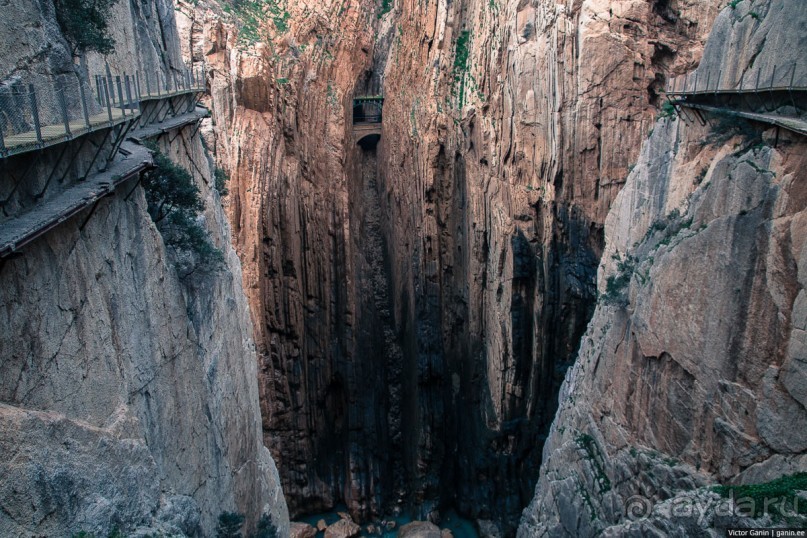 Одна из самых опасных троп в мире - Caminito del Rey