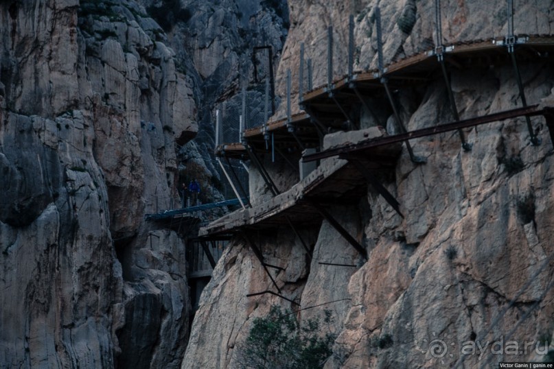 Одна из самых опасных троп в мире - Caminito del Rey