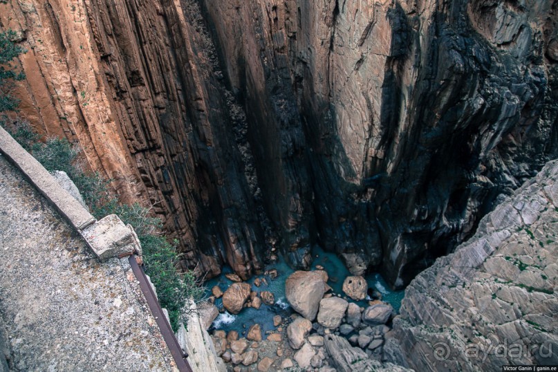 Одна из самых опасных троп в мире - Caminito del Rey