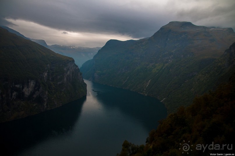 Путешествие через всю Норвегию. Часть 11. Гейрангер-фьорд