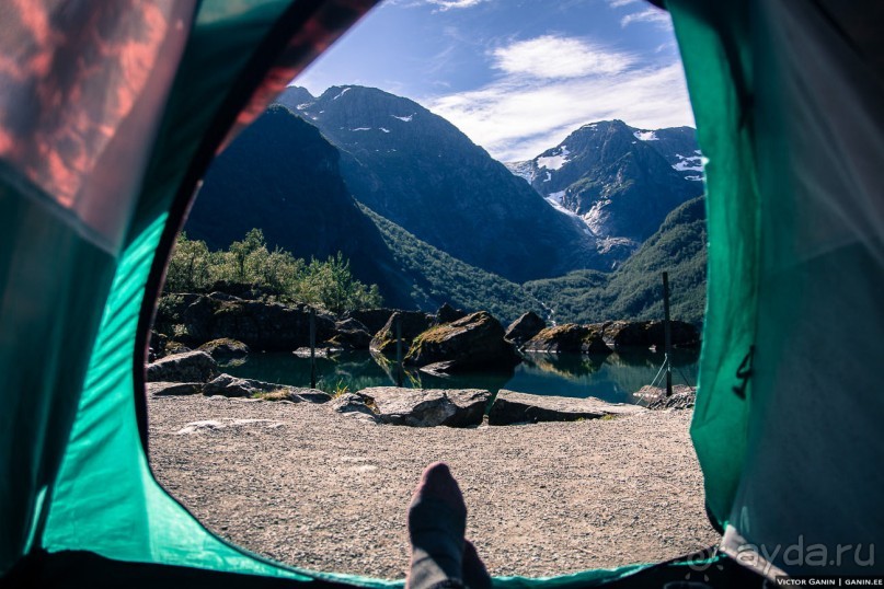 Автостопом через всю Норвегию: Путь на юг