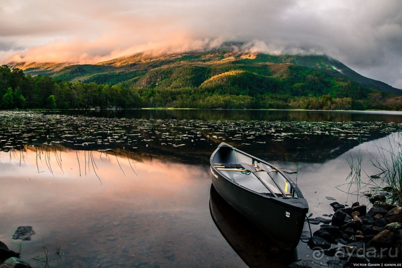 Альбом отзыва "Автостопом через всю Норвегию: походная тропа Фьордрута"