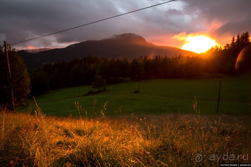Автостопом через всю Норвегию: походная тропа Фьордрута