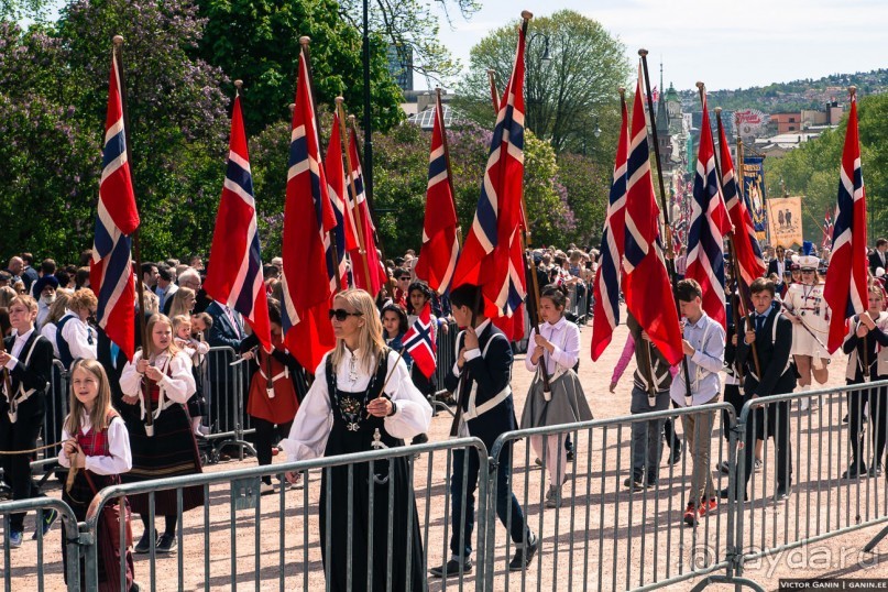 День Конституции Норвегии в Осло