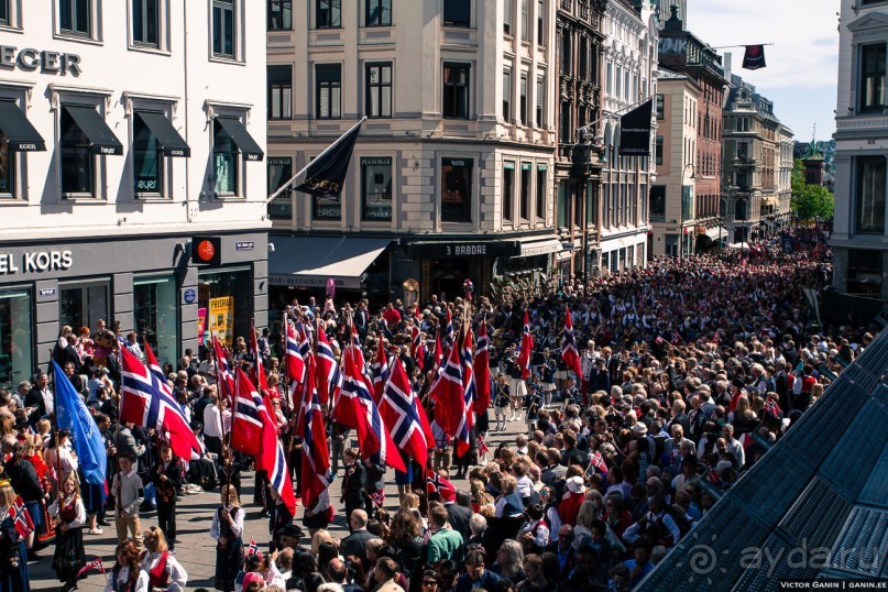 День Конституции Норвегии в Осло