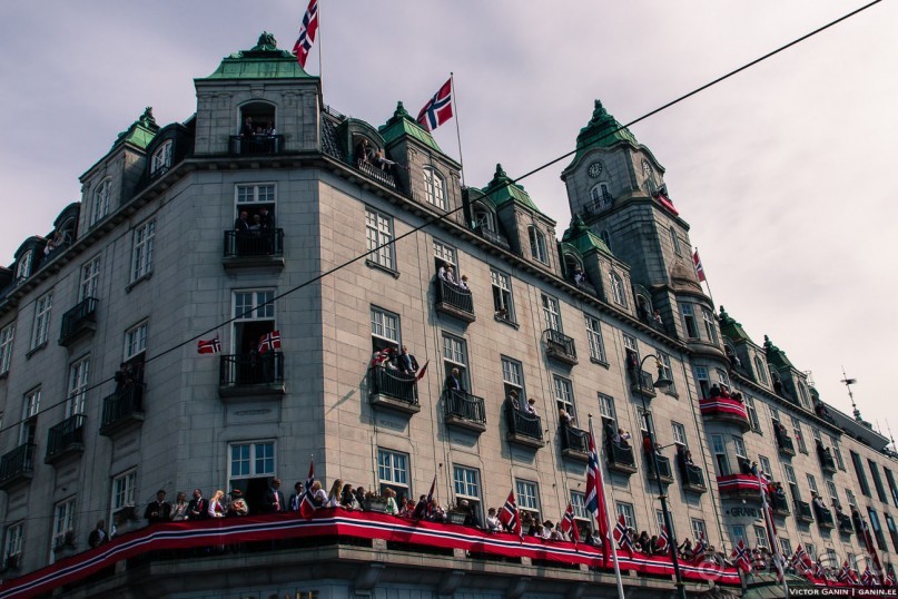 День Конституции Норвегии в Осло