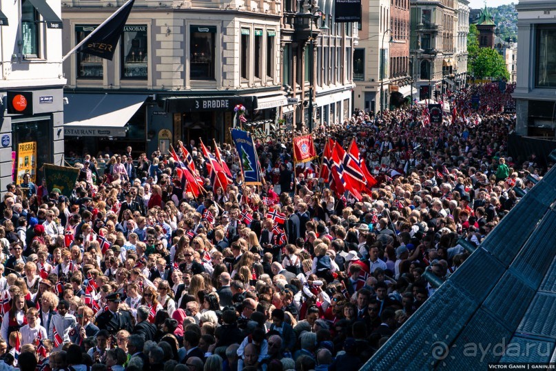 День Конституции Норвегии в Осло