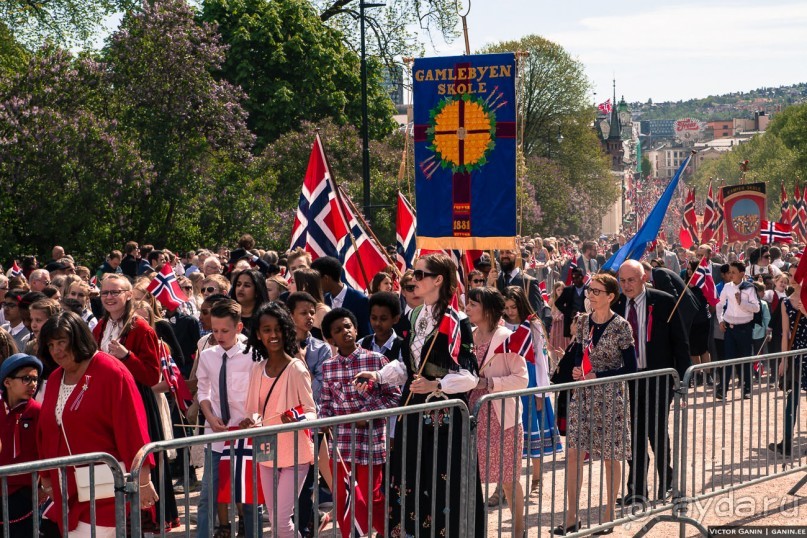 День Конституции Норвегии в Осло