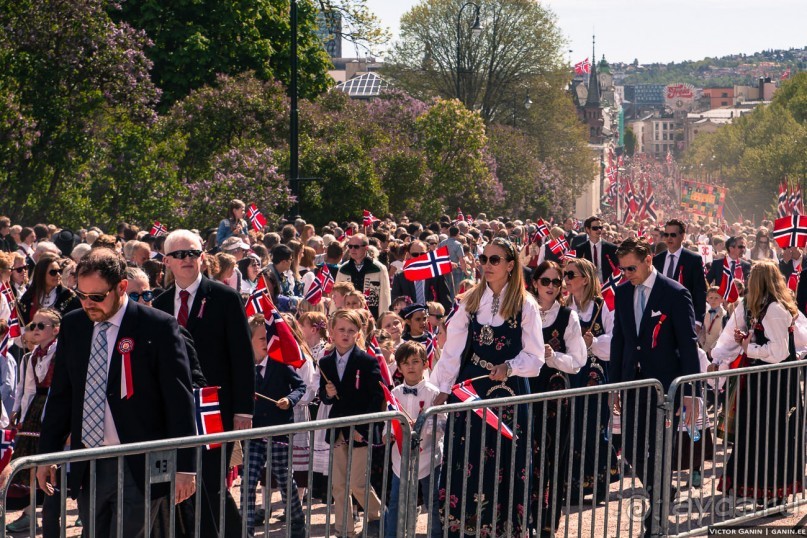 День Конституции Норвегии в Осло