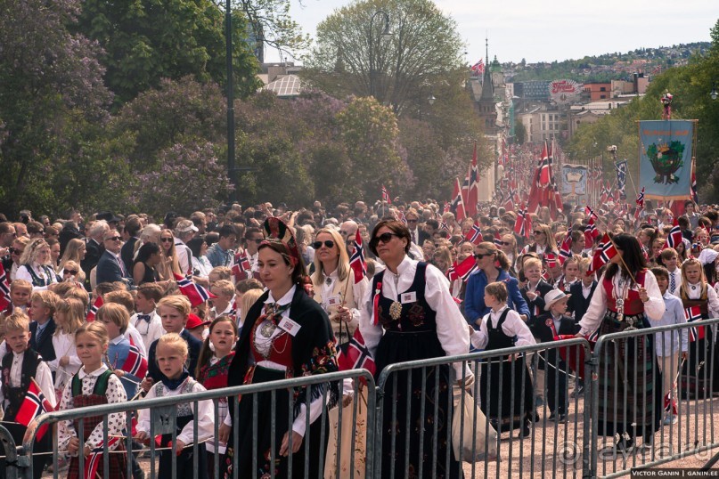 День Конституции Норвегии в Осло