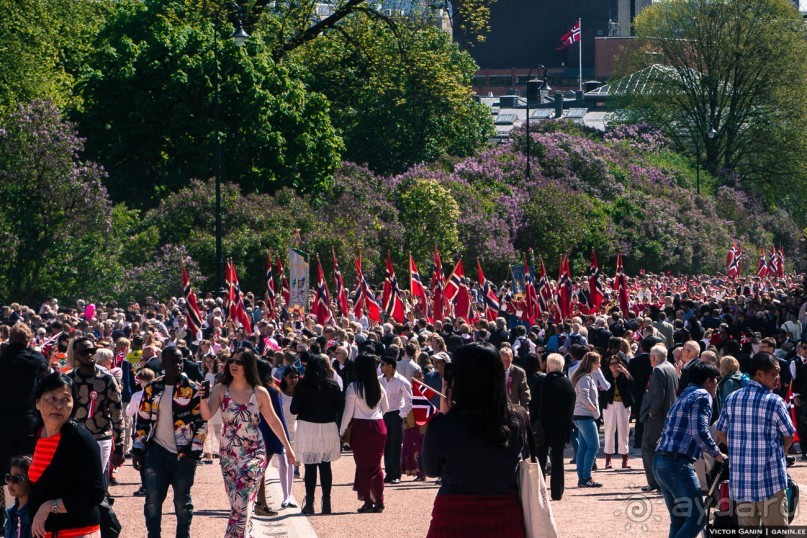 День Конституции Норвегии в Осло