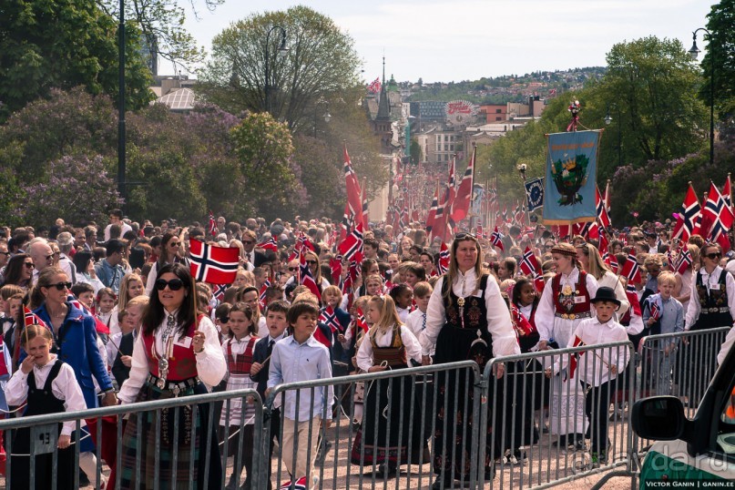 День Конституции Норвегии в Осло