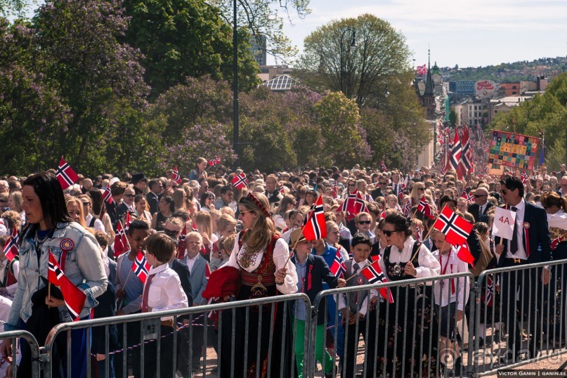 День Конституции Норвегии в Осло
