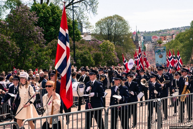 День Конституции Норвегии в Осло