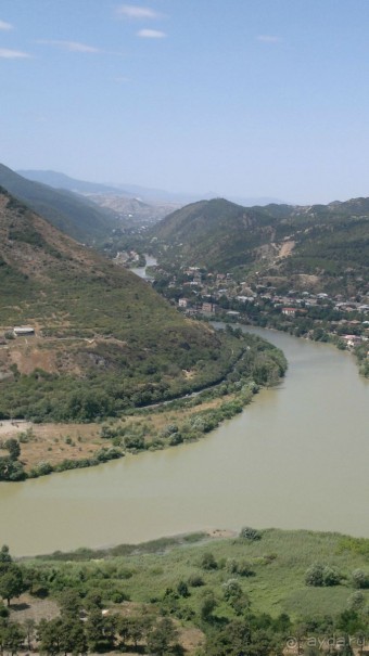 Вид на Мцхету