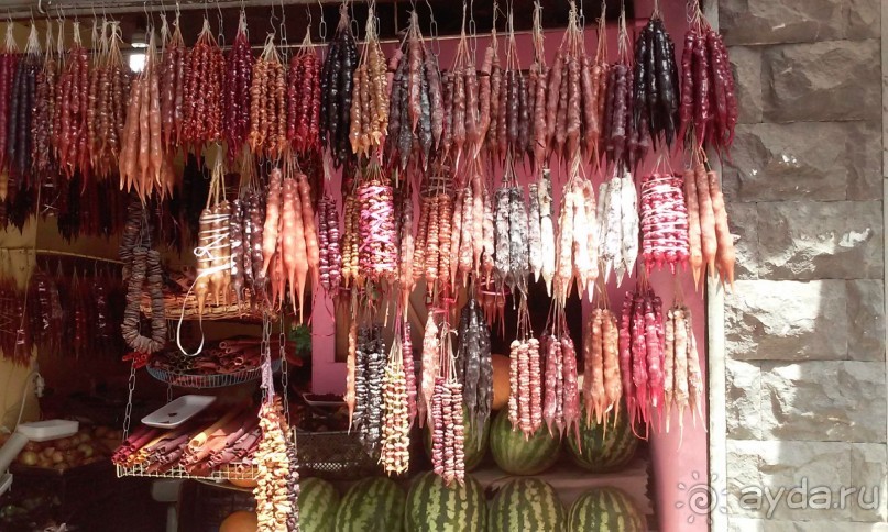 ЧУРЧХЕЛА-СОЛНЕЧНАЯ СЛАДОСТЬ