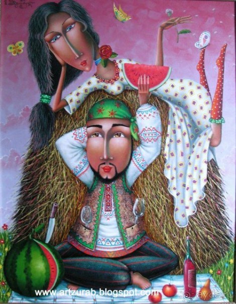 Солнечные работы Зураба Мартиашвили