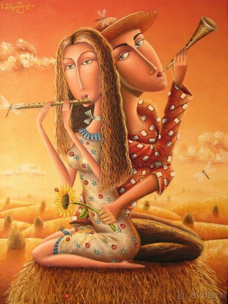 Солнечные работы Зураба Мартиашвили