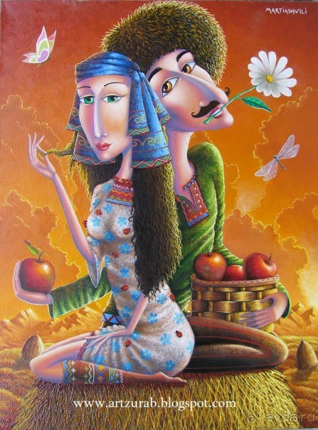 Солнечные работы Зураба Мартиашвили