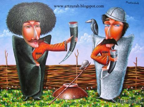 Солнечные работы Зураба Мартиашвили