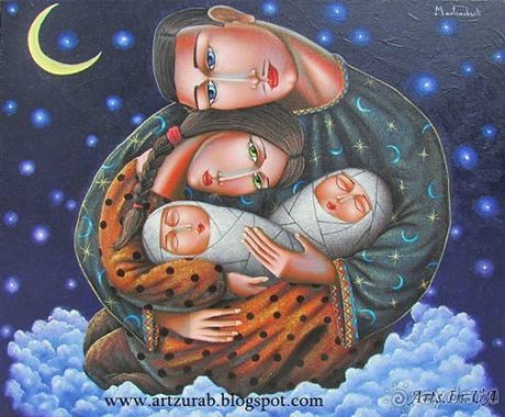 Солнечные работы Зураба Мартиашвили