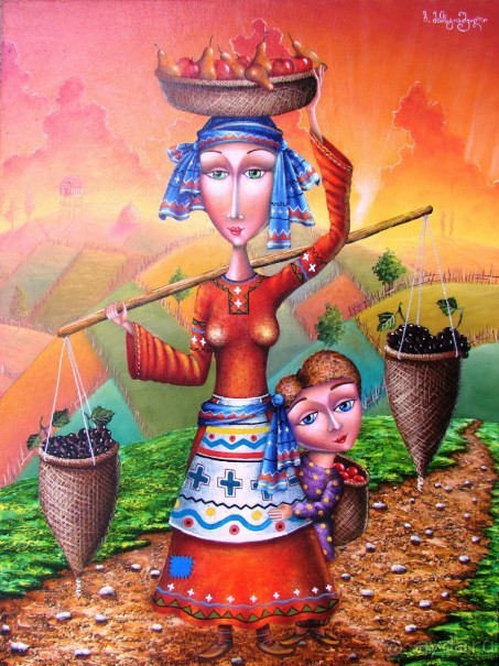 Солнечные работы Зураба Мартиашвили