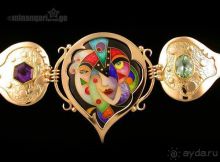 МИНАНКАРИ-грузинская перегородчатая эмаль