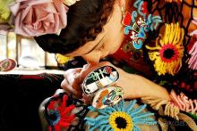 МИНАНКАРИ-грузинская перегородчатая эмаль