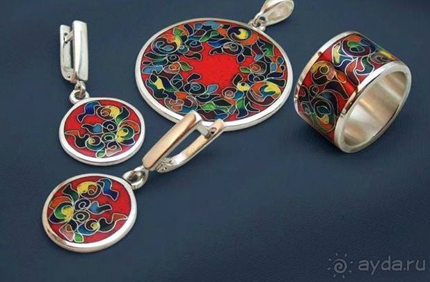 МИНАНКАРИ-грузинская перегородчатая эмаль