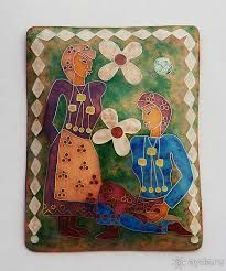 МИНАНКАРИ-грузинская перегородчатая эмаль