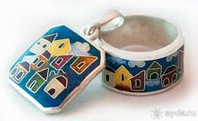 МИНАНКАРИ-грузинская перегородчатая эмаль