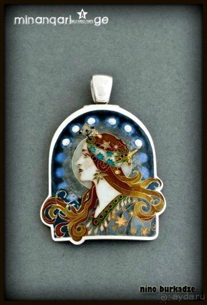 МИНАНКАРИ-грузинская перегородчатая эмаль