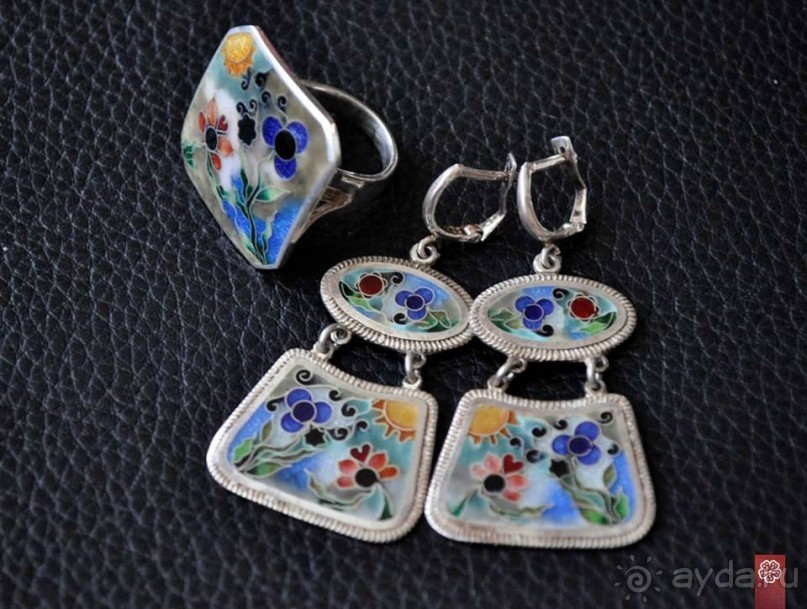 МИНАНКАРИ-грузинская перегородчатая эмаль