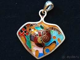 МИНАНКАРИ-грузинская перегородчатая эмаль