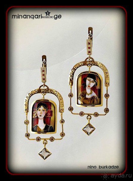 МИНАНКАРИ-грузинская перегородчатая эмаль