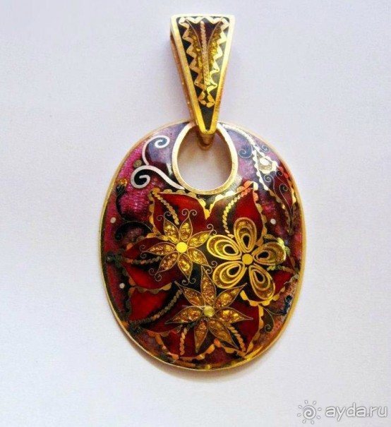 МИНАНКАРИ-грузинская перегородчатая эмаль