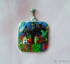 МИНАНКАРИ-грузинская перегородчатая эмаль