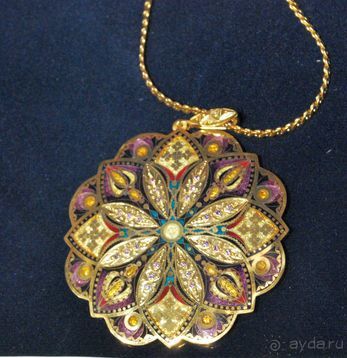 МИНАНКАРИ-грузинская перегородчатая эмаль