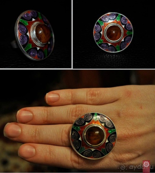 МИНАНКАРИ-грузинская перегородчатая эмаль