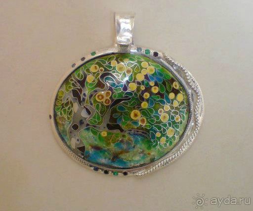 МИНАНКАРИ-грузинская перегородчатая эмаль