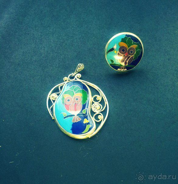 МИНАНКАРИ-грузинская перегородчатая эмаль