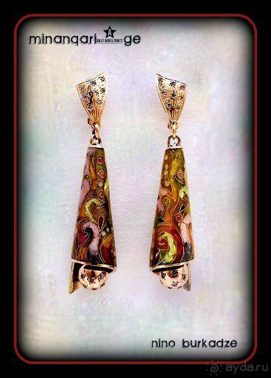 МИНАНКАРИ-грузинская перегородчатая эмаль